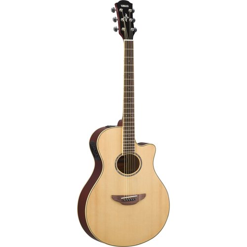 Yamaha Yamaha APX600 NA  Natural, thinline, spruce top, nato B&S, SRT System 65A piezo & preamp
