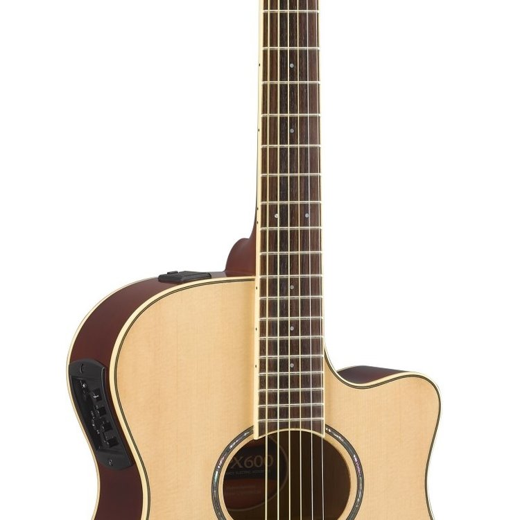 Yamaha APX600 Thin-Line Acoustic Guitar w/ Cutaway & Pickup