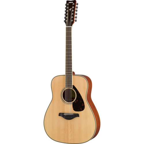 Yamaha Yamaha FG820-12 12-String, natural, solid Sitka spruce top, mahogany back and sides, walnut fretboard and bridge