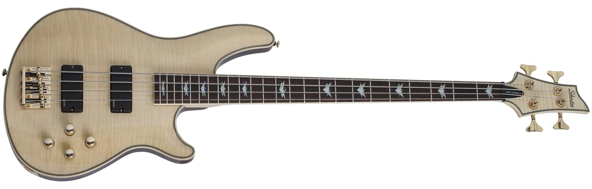 Schecter Omen Extreme-4 4 String Bass Guitar - Natural
