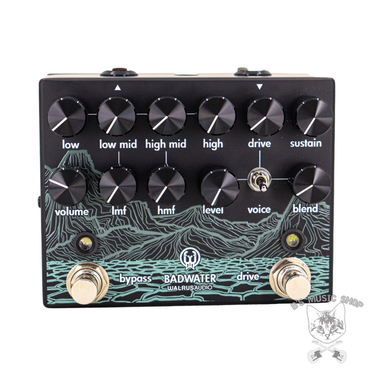 Walrus Audio Walrus Audio Badwater Bass Pre-Amp D.I.