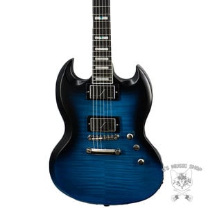 Epiphone SG Prophecy in Blue Tiger Aged Gloss - B's Music Shop