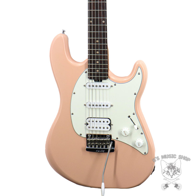 Sterling by Music Man Sterling by Music Man Cutlass CT50HSS in Pueblo Pink Satin