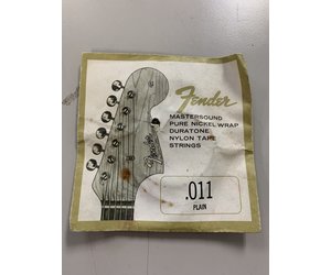 Vintage 1960 s Fender Mastersound Pure Nickel Wrap Duratone Nylon