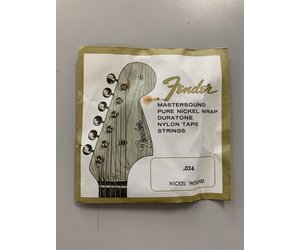 あんぱん Vintage 1960's Fender Mastersound Pure Nickel Wrap Duratone