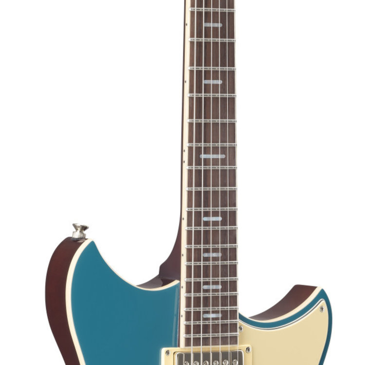 Yamaha Yamaha RSS20 SWB Standard, Swift Blue, chambered bdy, satin nck, stainless steel frets, 5-way, focus switch (passive boost), gigbag