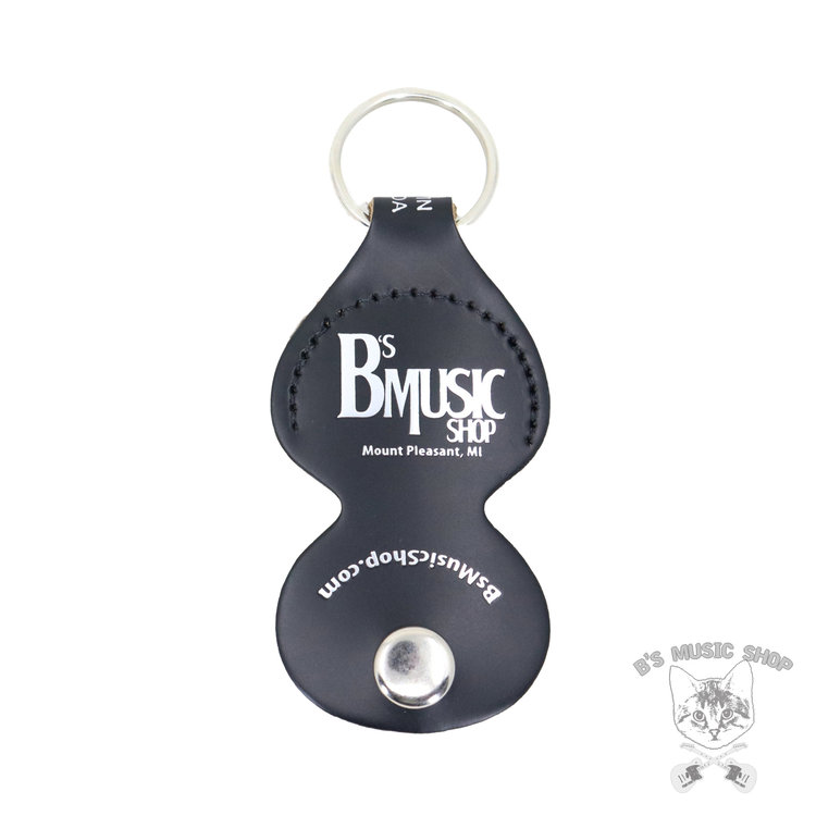 Levy's B's Music Shop Pick Holder Keychain - Classic Logo