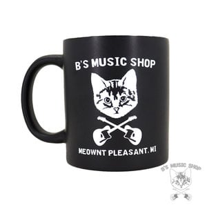B's Music Shop B's Music Shop Coffee Mug - Matte Black & Lime