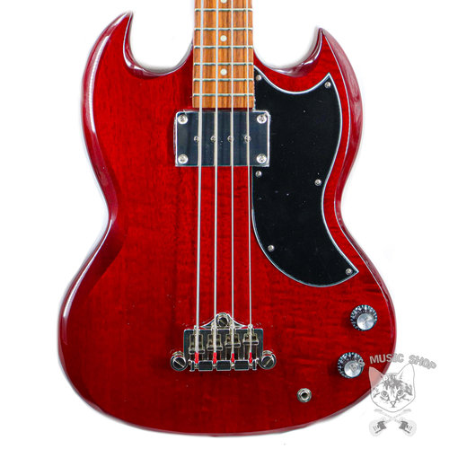 Epiphone Epiphone EB-0 Bass Guitar in Cherry Epiphone Epiphone EB-0 Bass Guitar in Cherry