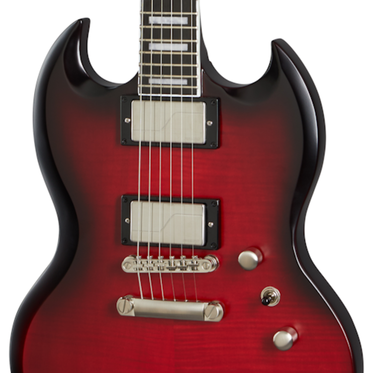 Epiphone Epiphone SG Prophecy in Red Tiger Aged Gloss