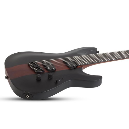 Schecter Schecter C-7 Multiscale Rob Scallon Dark Roast Schecter Schecter C-7 Multiscale Rob Scallon Dark Roast