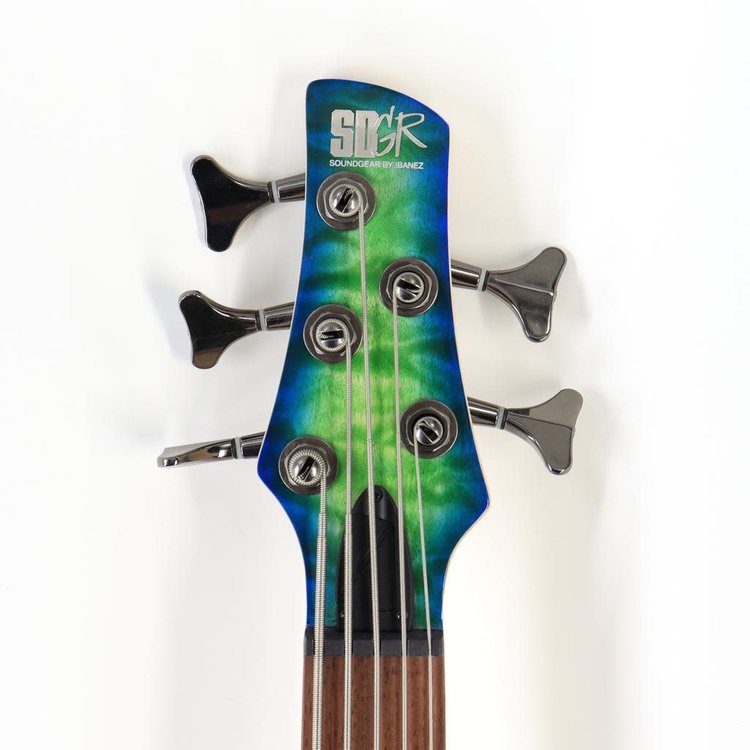 Ibanez Ibanez Standard SR405EQM 5-String Electric Bass - Surreal Blue Burst