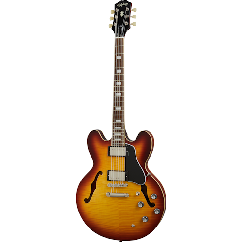 Epiphone Epiphone ES-335 Figured in Raspberry Tea Burst Epiphone Epiphone ES-335 Figured in Raspberry Tea Burst