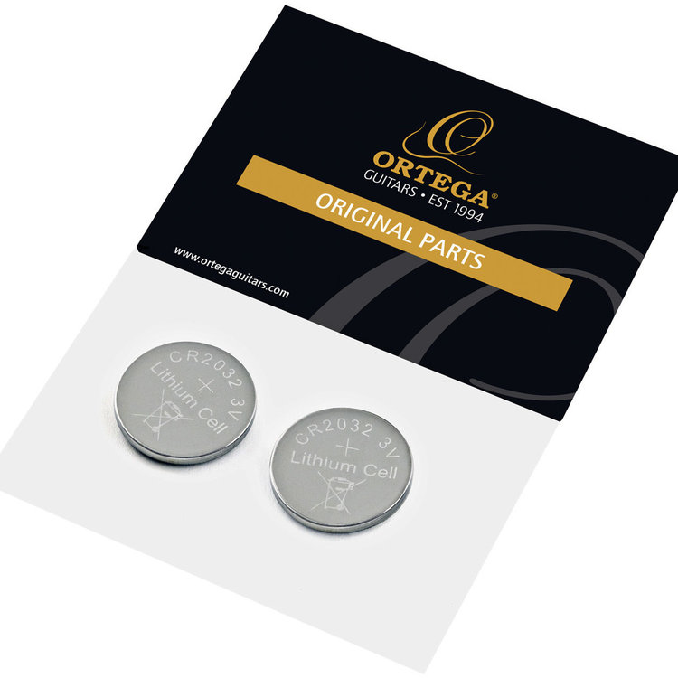 Ortega Ortega 2-Pack of 3V Coin CR2032 Cell Batteries