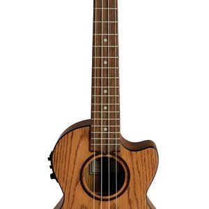 Lanikai Lanikai Oak Cutaway Electric Tenor Ukulele w/Bag