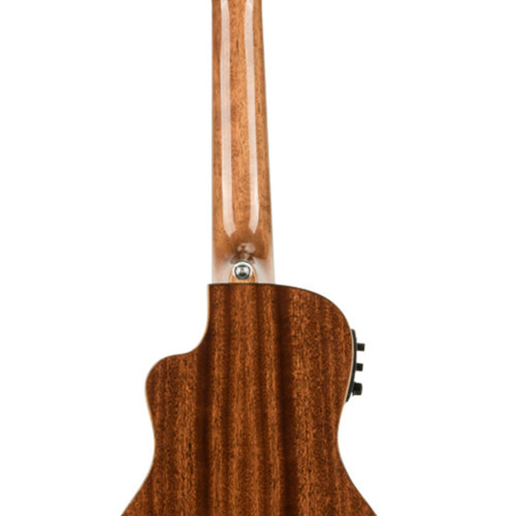 Lanikai Lanikai All Solid Mahogany Cutaway Electric Concert Ukulele w/Case