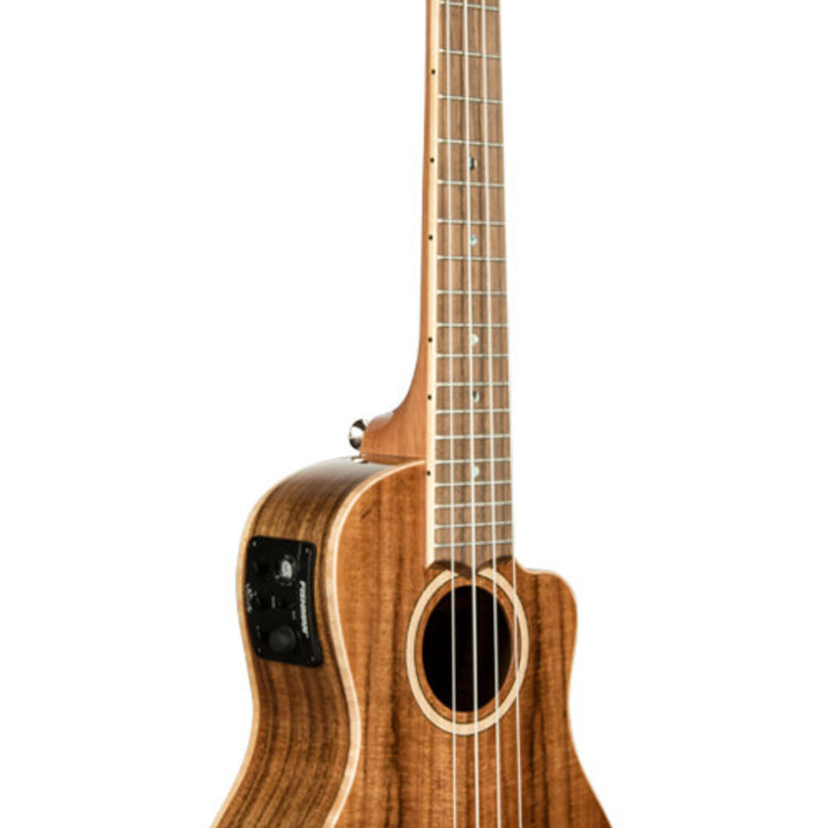 Lanikai Lanikai All Solid Acacia Cutaway Electric Concert Ukulele w/Case