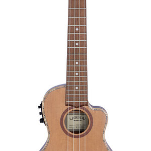 Lanikai Lanikai Solid Cedar/Mahogany Cutaway Electric Concert Ukulele w/Bag