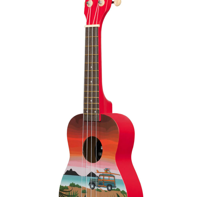 Kala Kala Ukadelic Surfari Soprano Ukulele [Rosewood Update]