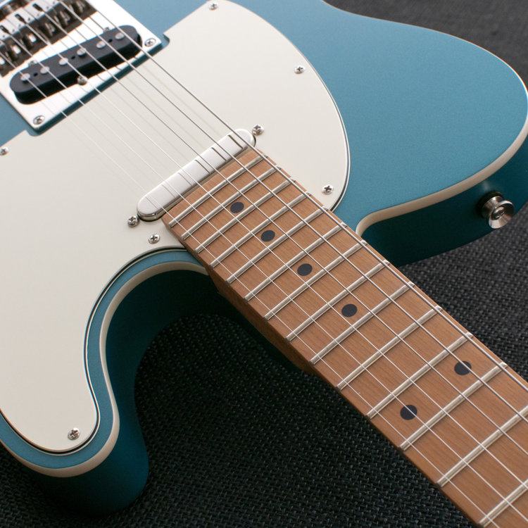 Reverend Reverend Pete Anderson Eastsider T in Satin Deep Sea Blue