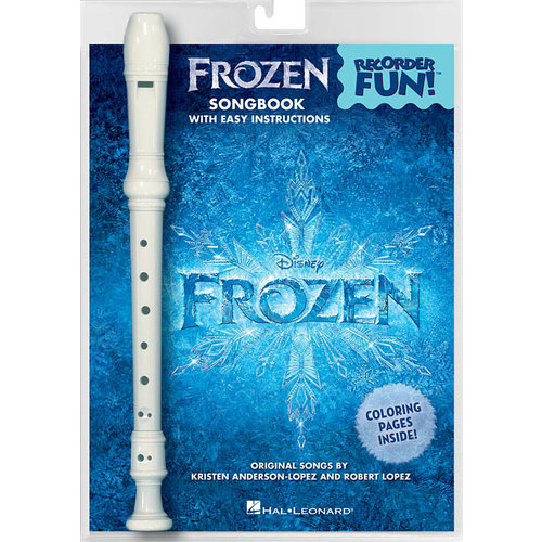 Hal Leonard Frozen - Recorder Fun! Songbook and Recorder