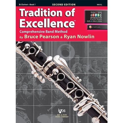Kjos Tradition of Excellence Book 1, B♭ Clarinet