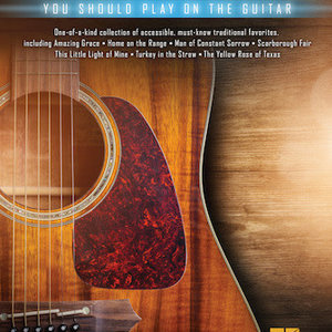 Hal Leonard First 50 Folk Songs You Should Play on Guitar