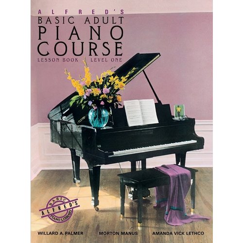 Alfred Music Alfred's Basic Adult Piano Course: Lesson Book 1