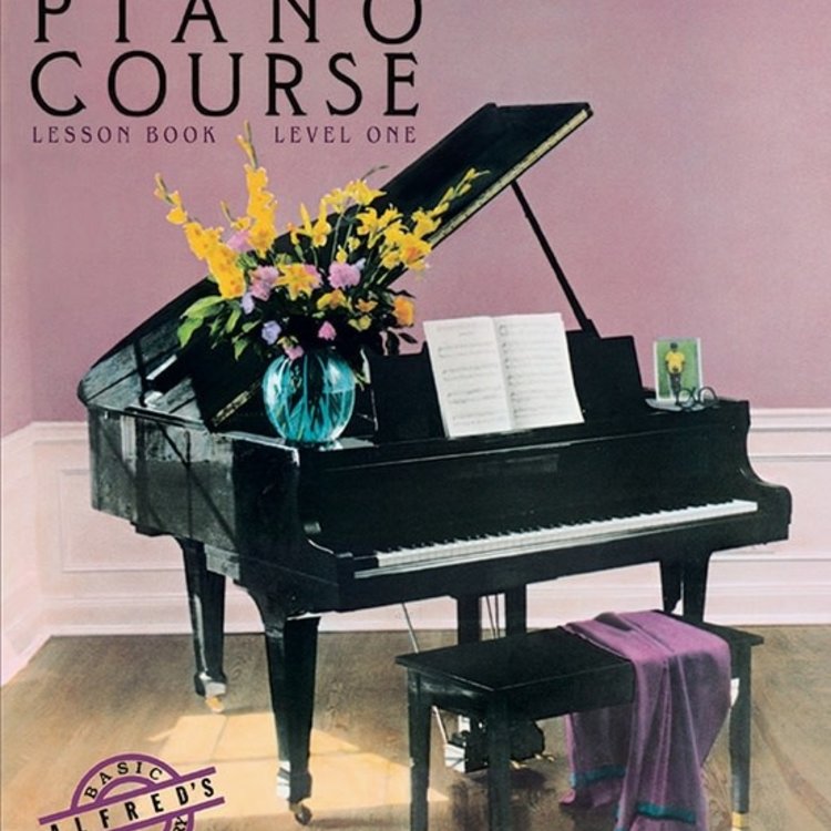 Alfred Music Alfred's Basic Adult Piano Course: Lesson Book 1