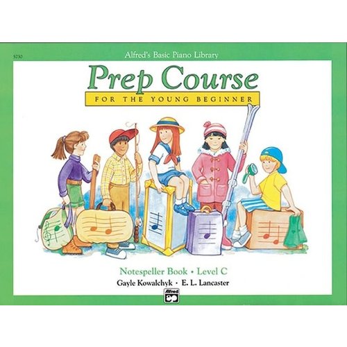 Alfred Music Alfred's Basic Piano Prep Course: Notespeller Book C