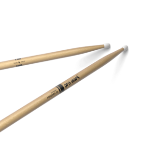 Promark ProMark Classic Forward 2B Hickory Drumstick, Oval Nylon Tip