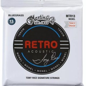 Martin Martin Tony Rice Bluegrass Retro Style Strings Medium 13-56