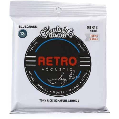 Martin Martin Tony Rice Bluegrass Retro Style Strings Medium 13-56