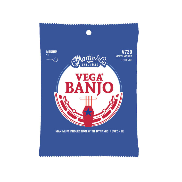 Martin Martin Vega Banjo Strings Medium 10-23