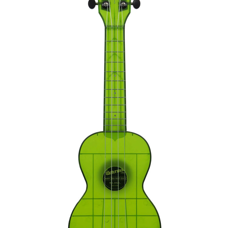 Kala Kala Waterman Transparent Jade Green Soprano Ukulele