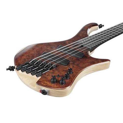 Ibanez Ibanez Bass Workshop EHB1265MSNML 5-String Multi-Scale Electric Bass Guitar w/Bag - Natural Mocha Low Gloss Ibanez Ibanez Bass Workshop EHB1265MSNML 5-String Multi-Scale Electric Bass Guitar w/Bag - Natural Mocha Low Gloss