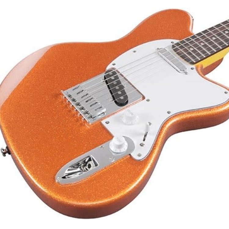 Ibanez Ibanez Yvette Young Signature YY20 Electric Guitar - Orange Cream Sparkle