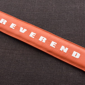 Reverend Reverend Guitars Padded Strap - Rock Orange