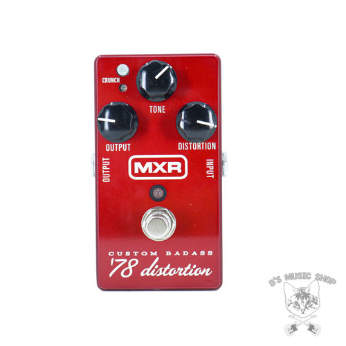 MXR Used MXR Custom Badass 78 Distortion MXR Used MXR Custom Badass 78 Distortion