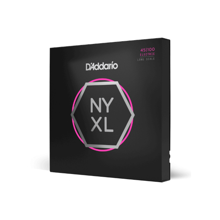 D'Addario 45-100 Regular Light, Long Scale, NYXL Bass Strings