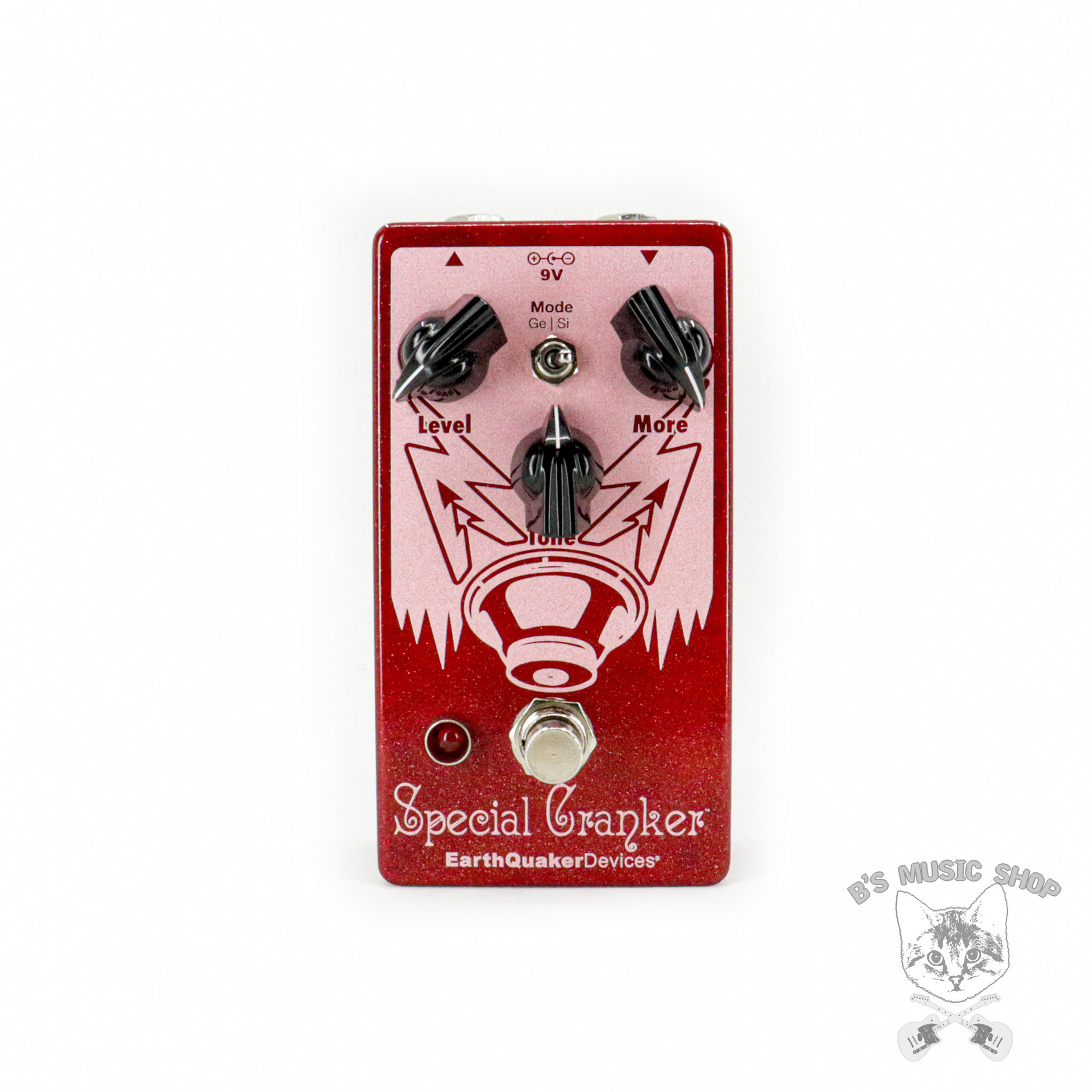 EarthQuaker Devices Special Cranker - B's Music Custom Red Starlight