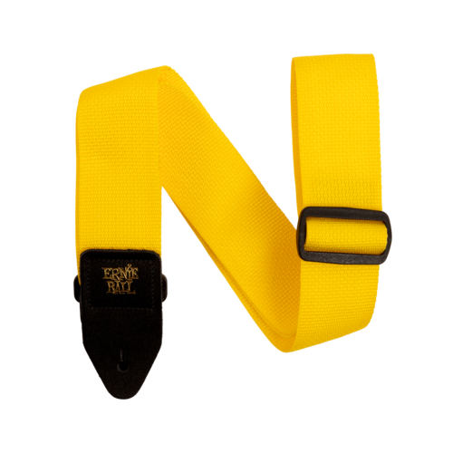 Ernie Ball Ernie Ball Yellow & Black Polypro Guitar Strap Ernie Ball Ernie Ball Yellow & Black Polypro Guitar Strap