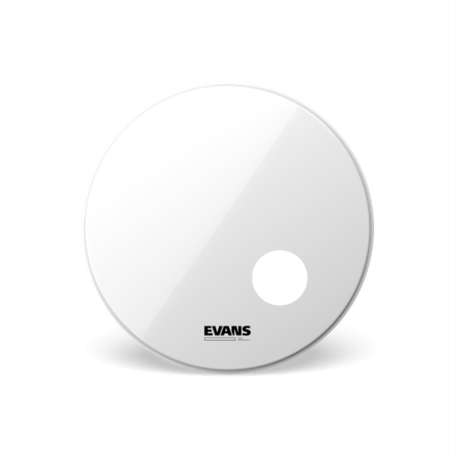 Evans Evans EQ3 Resonant Smooth White Bass Drum Head, 22 Inch