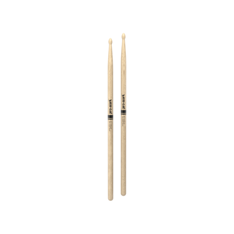 Promark Classic Attack 5A Shira Kashi Oak Drumstick, Oval Wood Tip