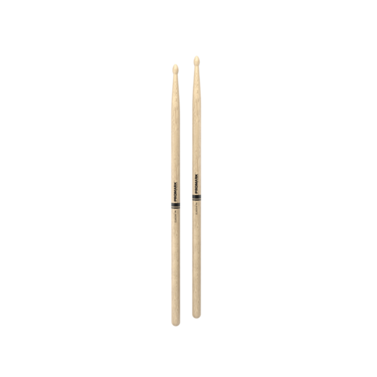 Promark Classic Attack 5A Shira Kashi Oak Drumstick, Oval Wood Tip