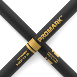 Promark ProMark Rebound 5B ActiveGrip Hickory Drumstick, Acorn Wood Tip