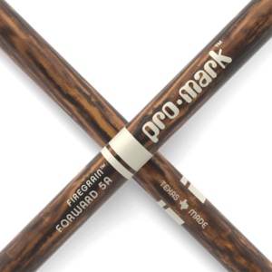 Promark ProMark Classic Forward 5A FireGrain Hickory Drumstick, Oval Wood Tip