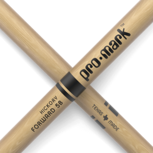 Promark ProMark Classic Forward 5B Hickory Drumstick, Oval Nylon Tip