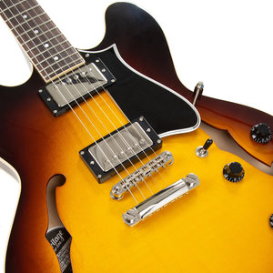 Heritage Heritage H-535 Semi-Hollow Electric Guitar w/Case - Original Sunburst