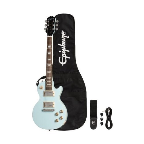 Epiphone Epiphone Power Players Les Paul in Ice Blue w/Gig Bag, Cable, & Picks Epiphone Epiphone Power Players Les Paul in Ice Blue w/Gig Bag, Cable, & Picks
